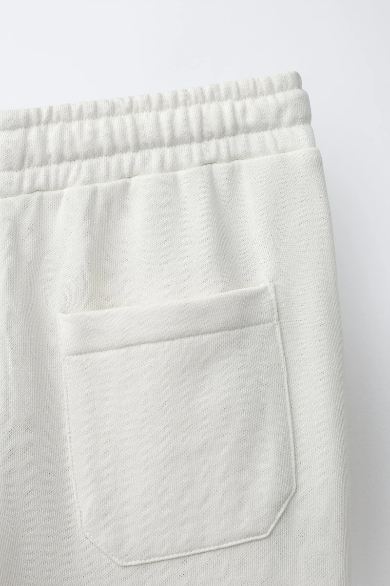 PANTALON DE JOGGING LARGE EN MOLLETON