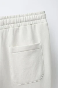 PANTALON DE JOGGING LARGE EN MOLLETON
