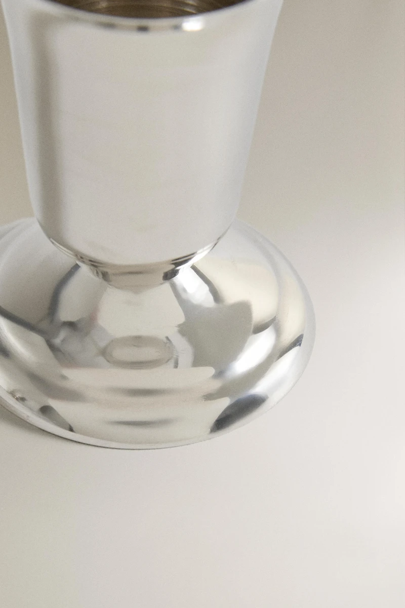 PHOTOPHORE ACIER BRILLANT