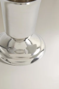 PHOTOPHORE ACIER BRILLANT