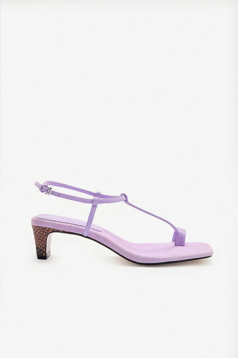 LIMITED EDITION SPLIT LEATHER SANDALS