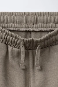 HOODIE AND STRIPED JOGGER PANTS SET
