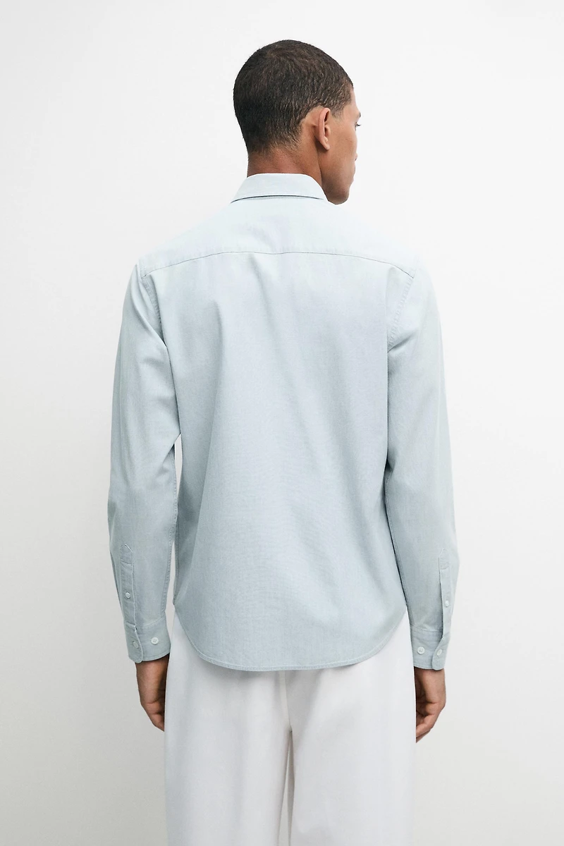 100% cotton denim shirt