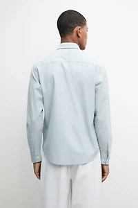 100% cotton denim shirt