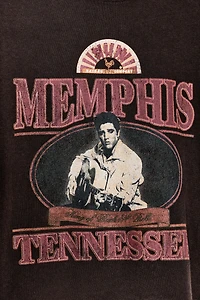 T-SHIRT ELVIS À MANCHES COURTES