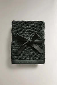 SET OF RICE STITCH COTTON HAND TOWELS (SET 3)