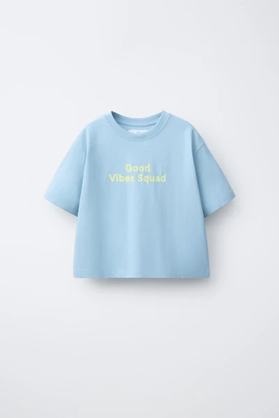 TEXT PRINT T-SHIRT