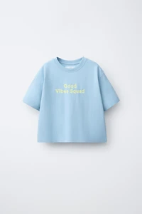 TEXT PRINT T-SHIRT