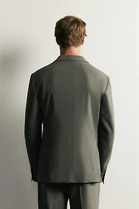 COMFORT DOUBLE BREASTED SUIT BLAZER