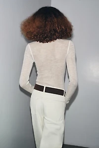 100% WOOL T-SHIRT