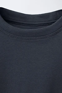 BASIC CROPPED T-SHIRT