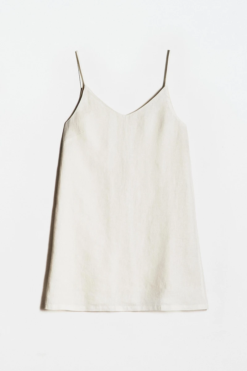 LINEN NIGHTGOWN
