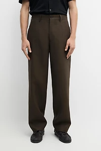 Linen suit trousers