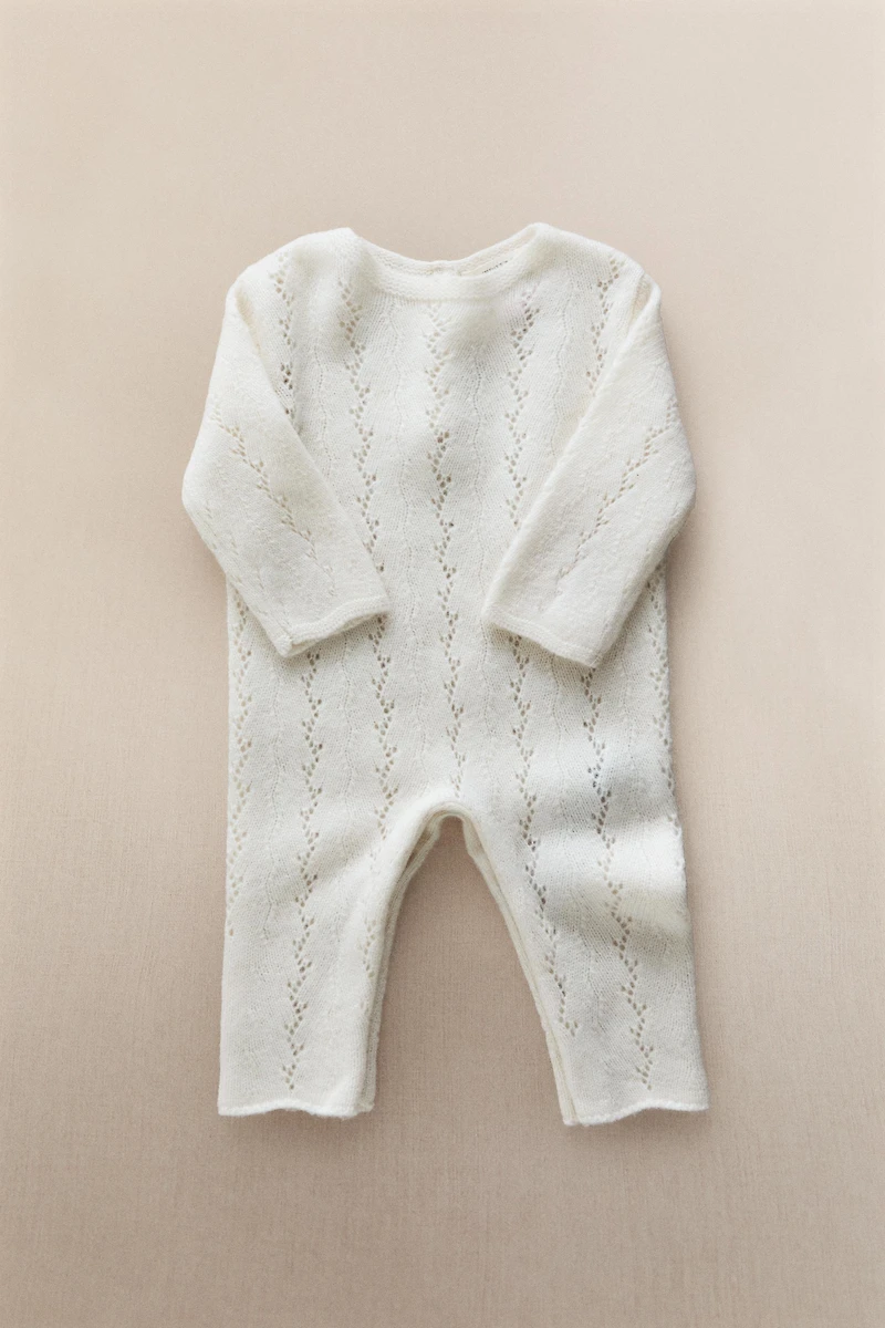 BABY CASHMERE ROMPER