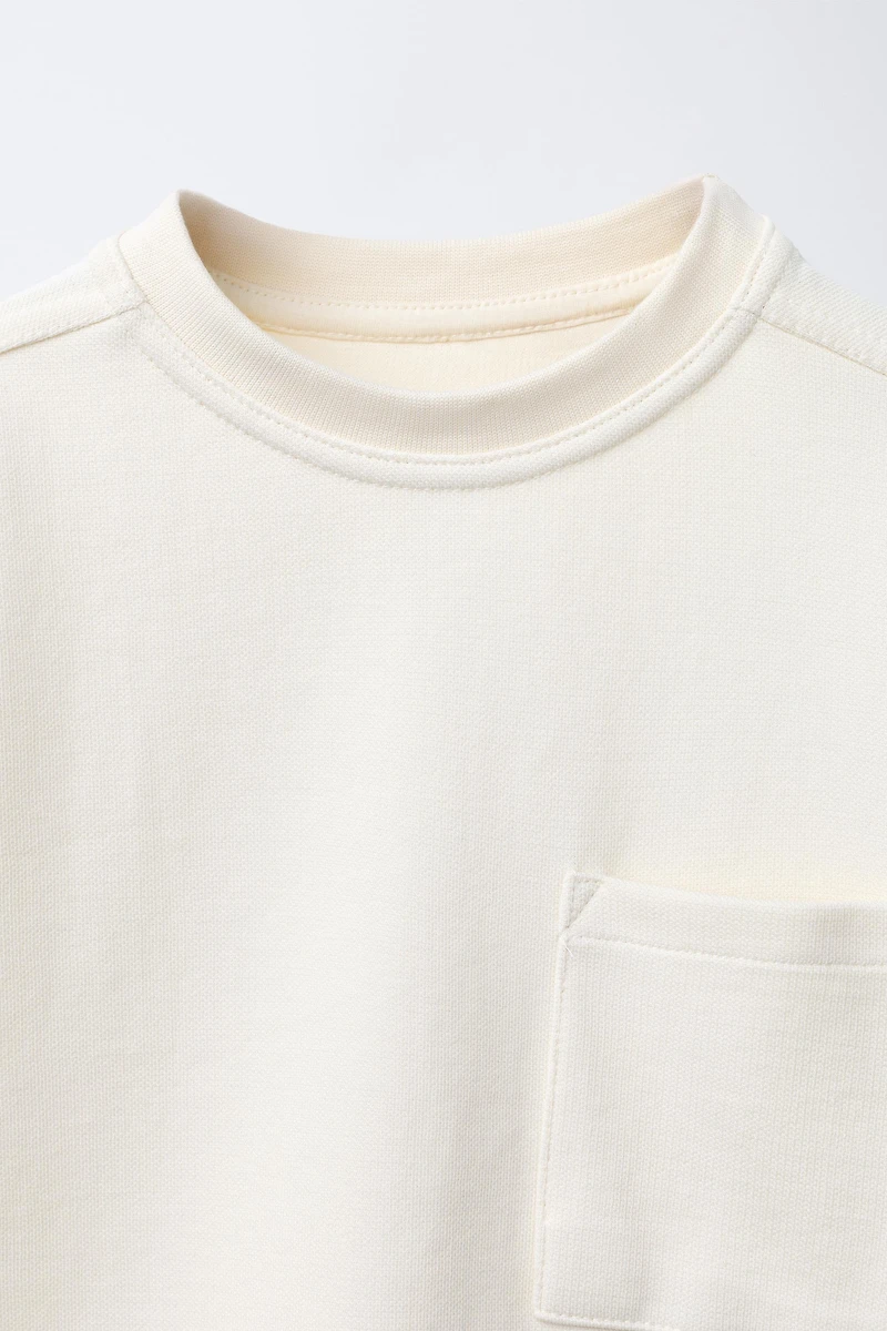 INTERLOCK PIQUE T-SHIRT AND PANTS SET