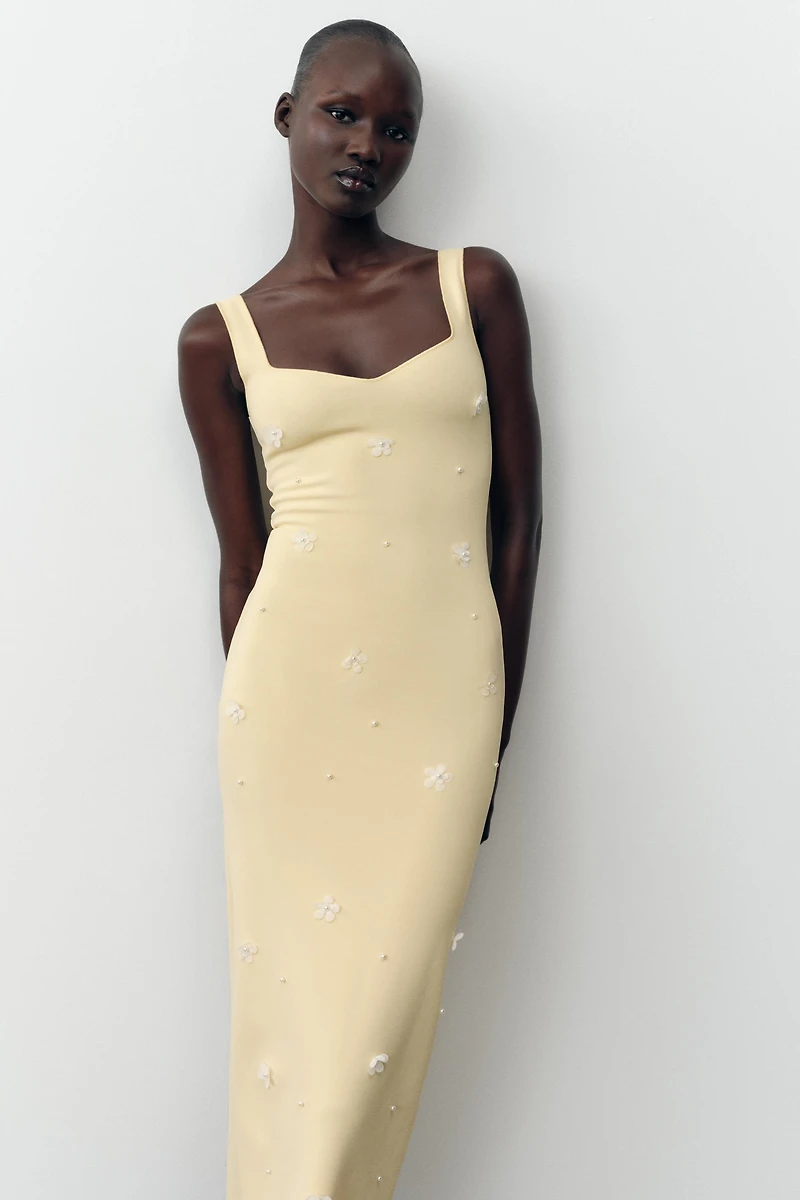 ROBE STRETCH FLEURS