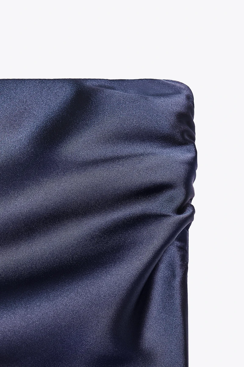TOP FOULARD SATINÉ