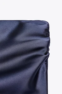 TOP FOULARD SATINÉ