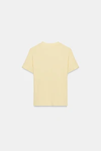 COTTON BUTTON T-SHIRT