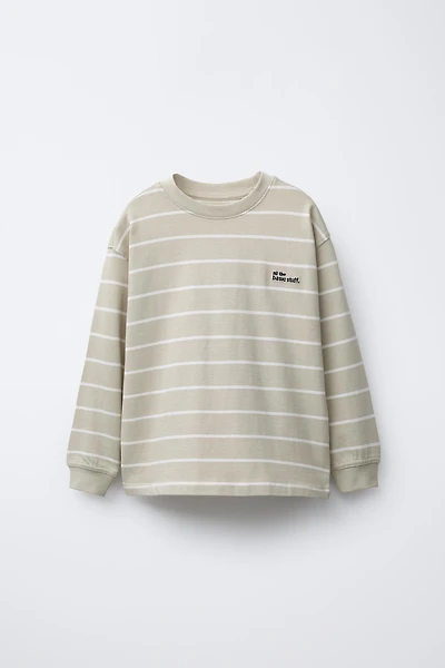HEAVYWEIGHT STRIPED T-SHIRT