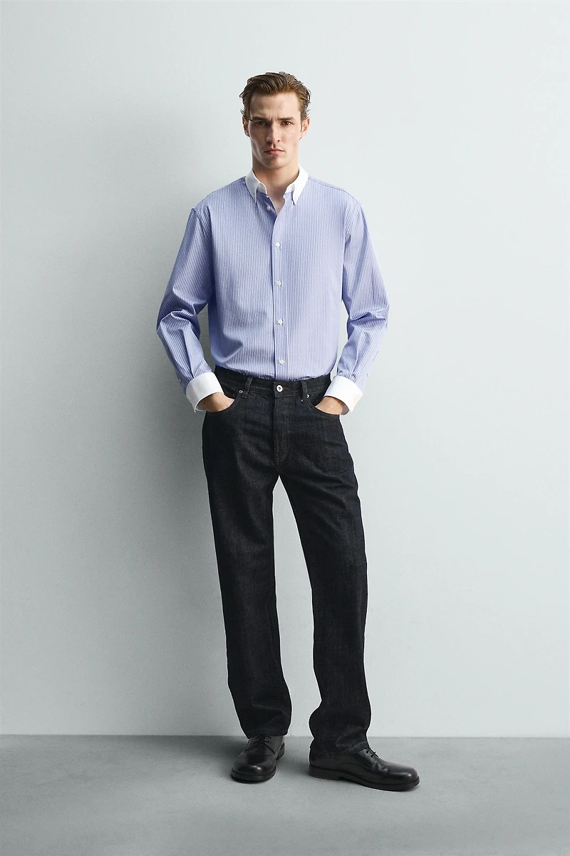 LIMITED EDITION CONTRAST STRIPED SHIRT