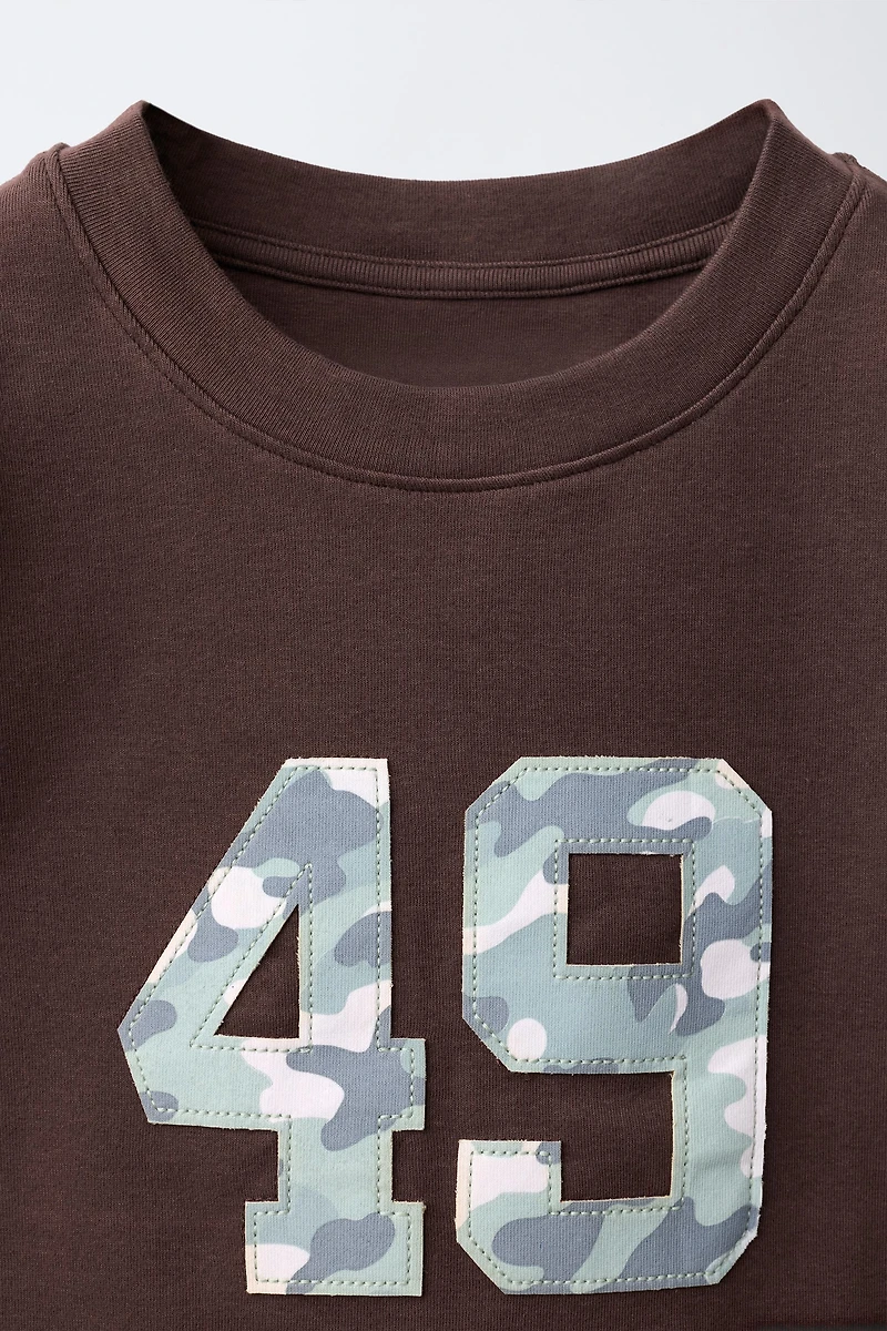 CAMOUFLAGE PATCH T-SHIRT