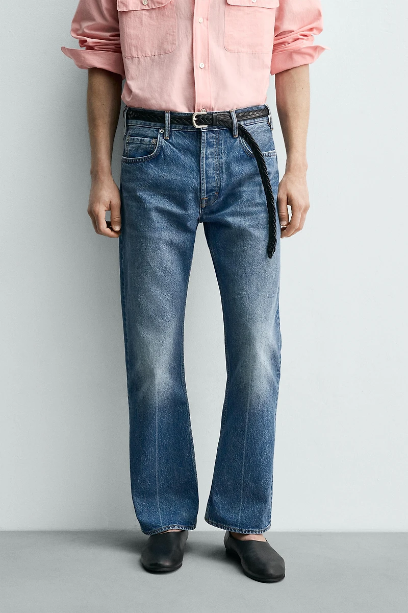 STRAIGHT FIT BOOTCUT JEANS AARON LEVINE X ZARA