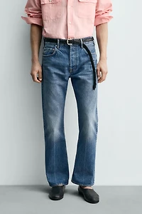 STRAIGHT FIT BOOTCUT JEANS AARON LEVINE X ZARA