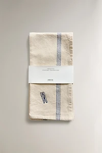 EMBROIDERED COTTON CLEANING KITCHEN TOWEL