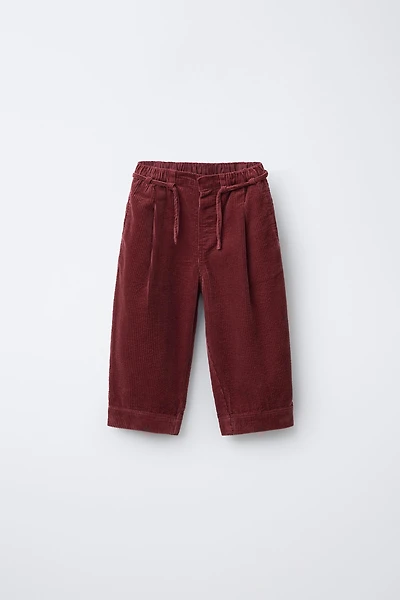 CORDUROY BAGGY PANTS