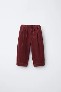 CORDUROY BAGGY PANTS