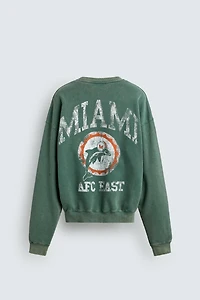 NFL MIAMI DOLPHINS CREWNECK SWEATSHIRT