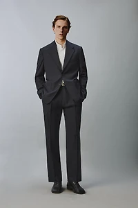 100% WOOL RELAXED FIT BLAZER