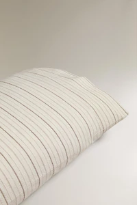 STRIPED SEERSUCKER PILLOWCASE