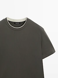 Short sleeve cotton T-shirt