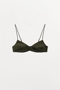 BRALETTE TEXTURÉ AVEC SOIE