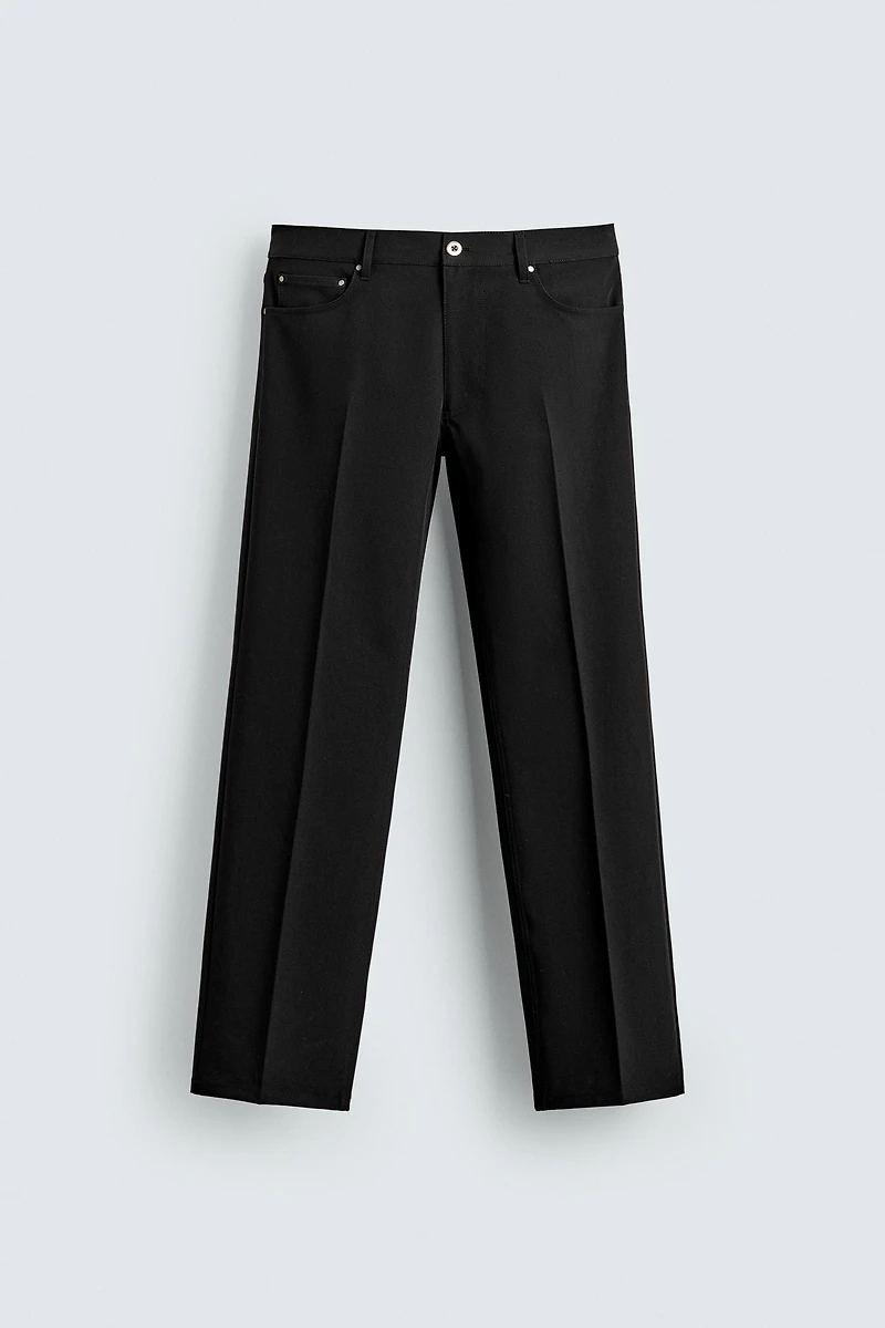 PANTALON FLARE STRUCTURÉ