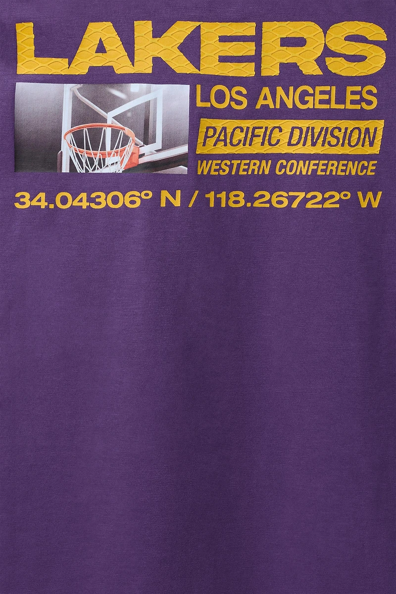 NBA - LOS ANGELES LAKERS PRINTED T-SHIRT