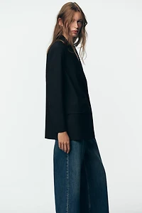 OVERSIZED DOUBLE-BREASTED BLAZER