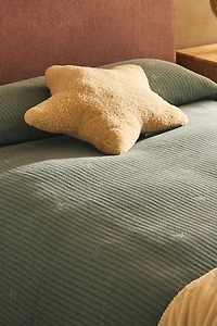 CHILDREN’S WAFFLE-KNIT BEDSPREAD WITH STARS