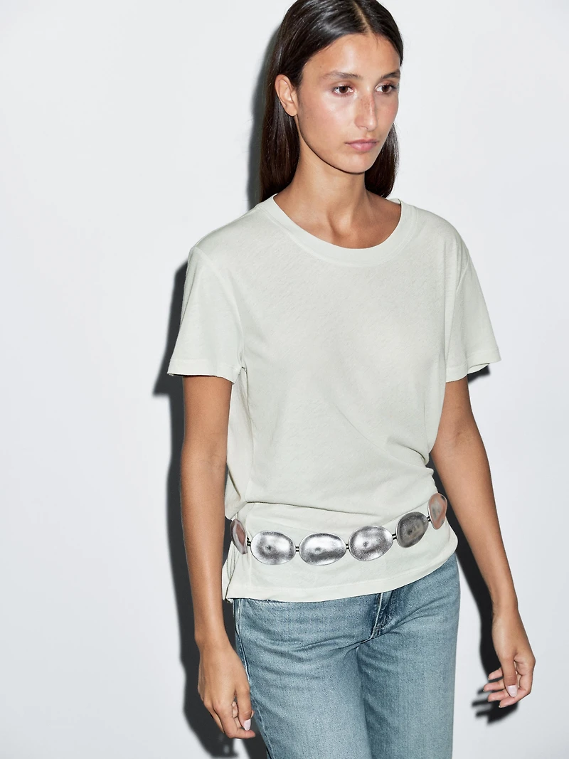 Lightweight short sleeve T-shirt