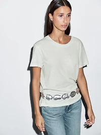 Lightweight short sleeve T-shirt