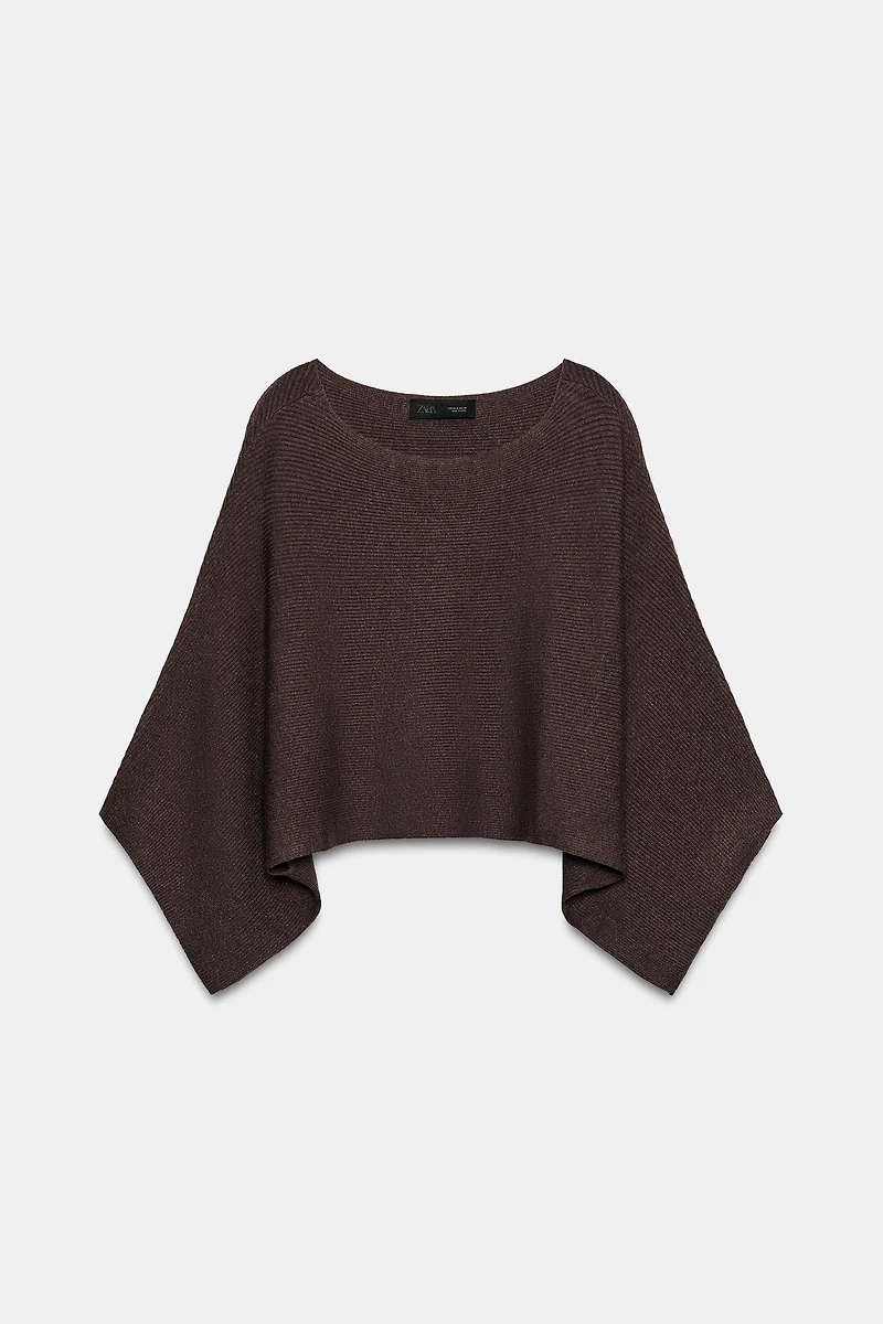 CAPE COURTE EN MAILLE