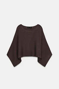 CAPE COURTE EN MAILLE