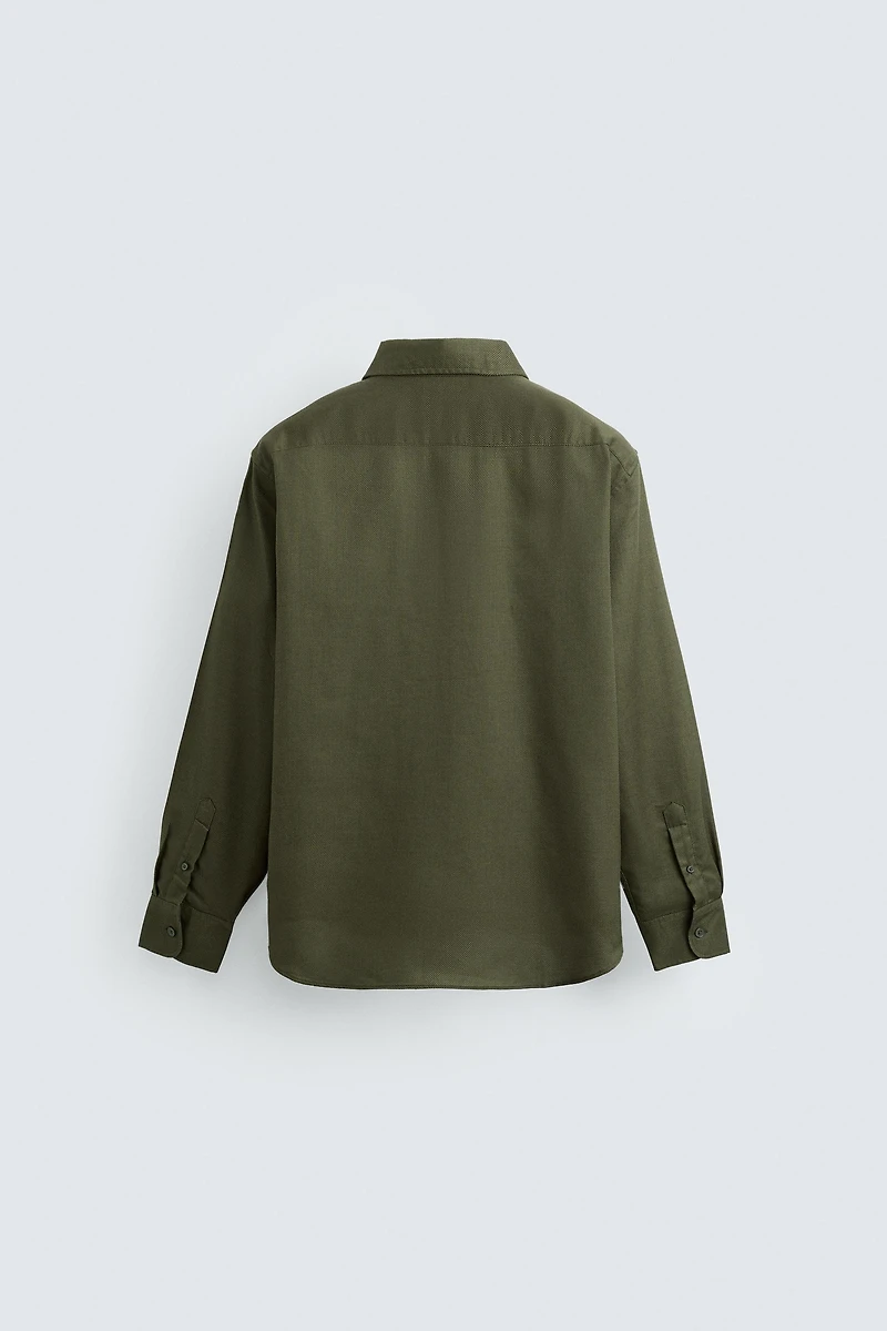 EASY CARE TEXTURED SHIRT