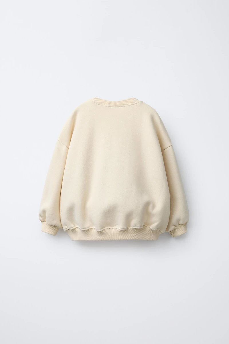 GOOBER ® HEART PRINT SWEATSHIRT