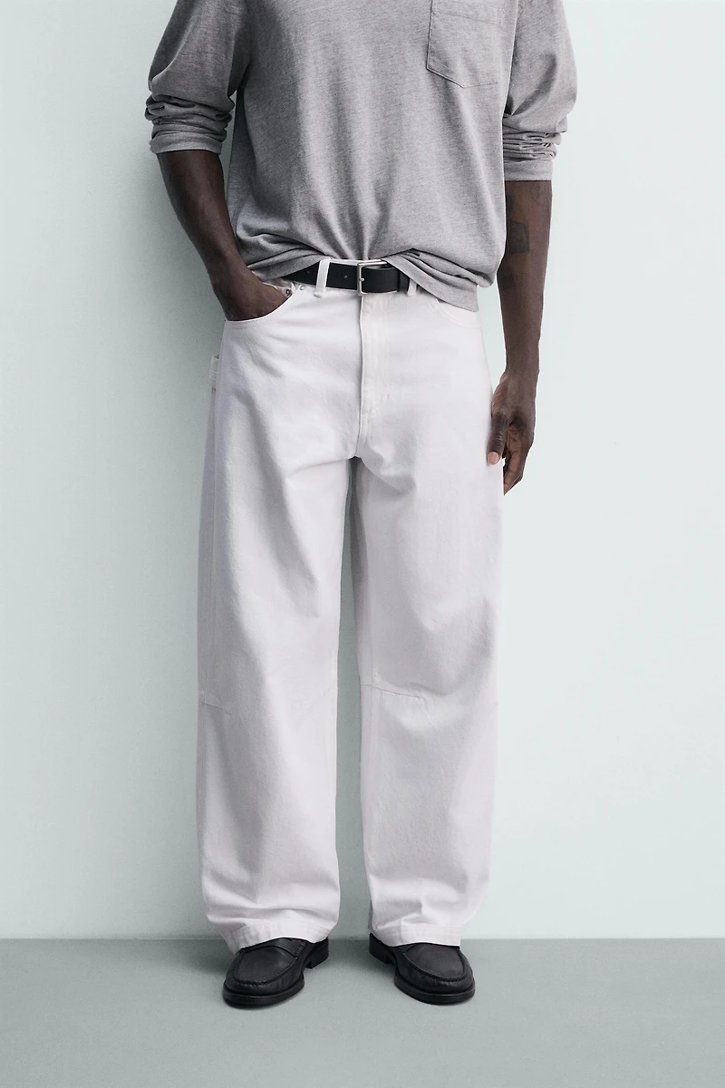 BARREL FIT PANTS