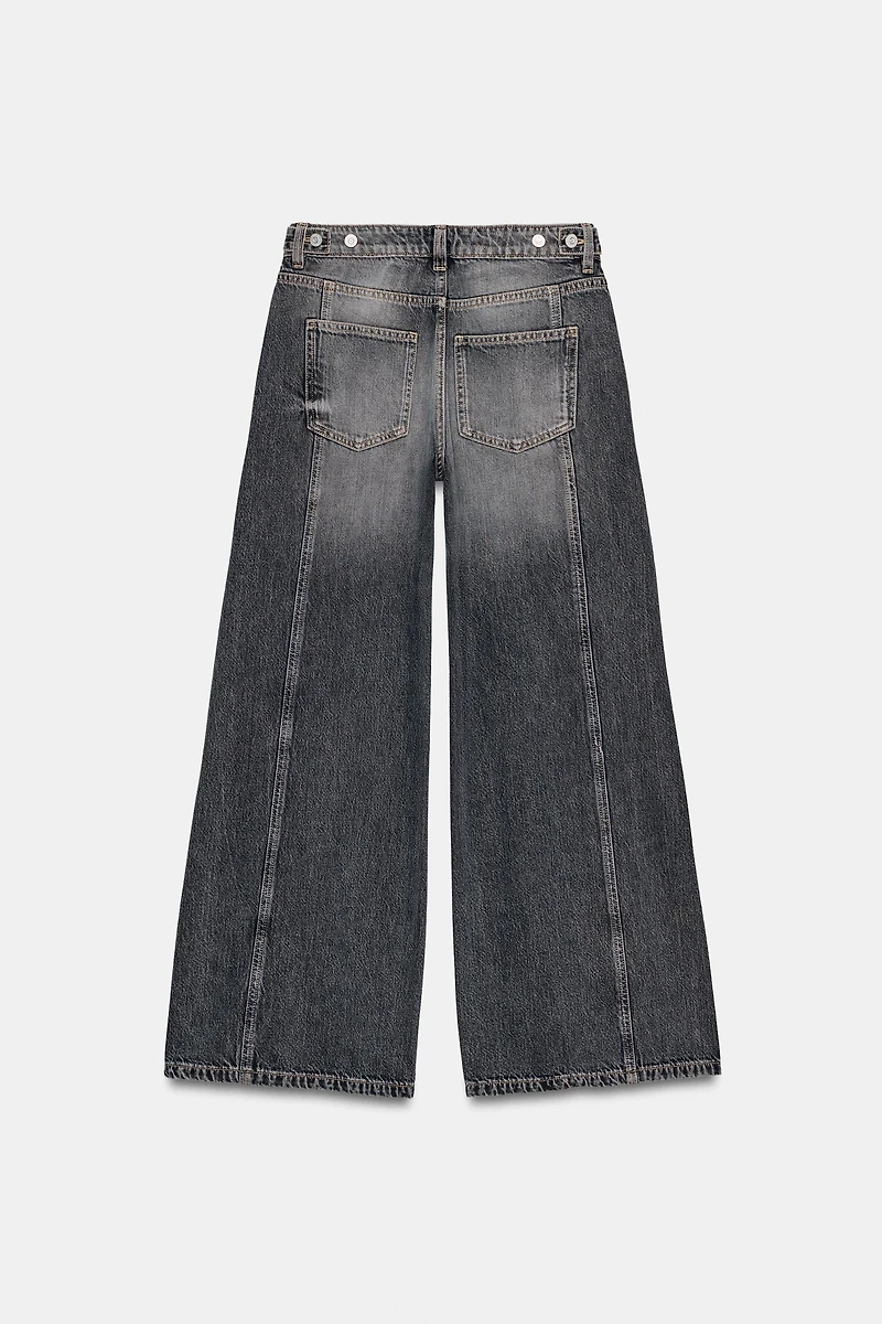 JEANS Z1975 WIDE LEG TAILLE MI-HAUTE COUTURES