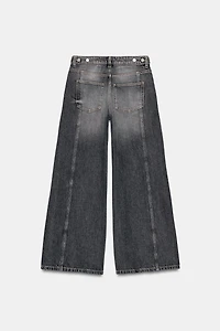 JEANS Z1975 WIDE LEG TAILLE MI-HAUTE COUTURES