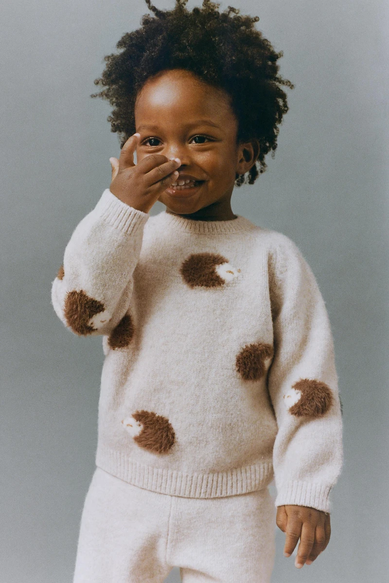 HEDGEHOG KNIT JUMPER